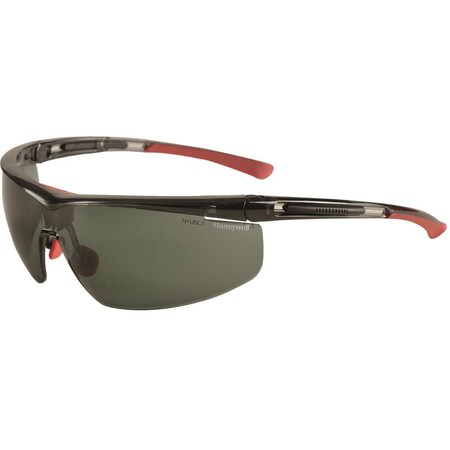 North Safety Glasses, Smoke Lens, Half Frame 44462 T5900LTKS